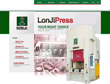 Tablet Screenshot of lonjipress.com